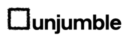 unjumble logo